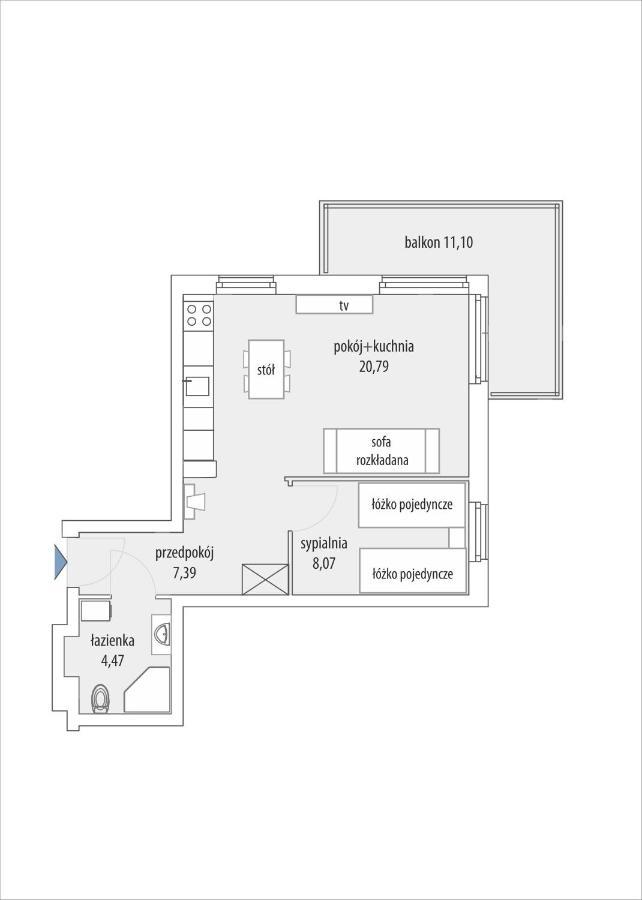 Apartament Amber Comfort Z Prywatnym Miejscem Parkingowym Kołobrzeg Exterior foto
