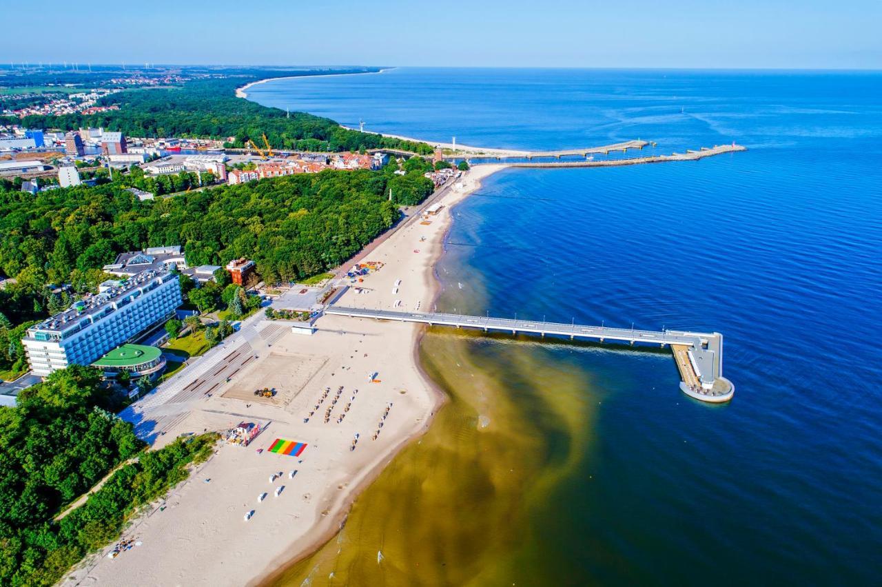 Apartament Amber Comfort Z Prywatnym Miejscem Parkingowym Kołobrzeg Exterior foto
